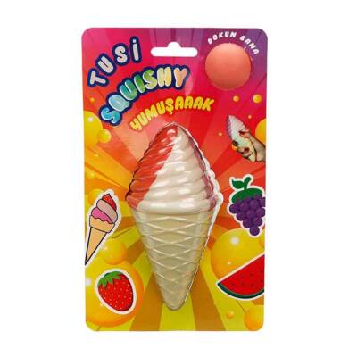 2C Oyuncak Tusi Squishy Köpük Oyuncak Helezon Dondurma 2C-29001