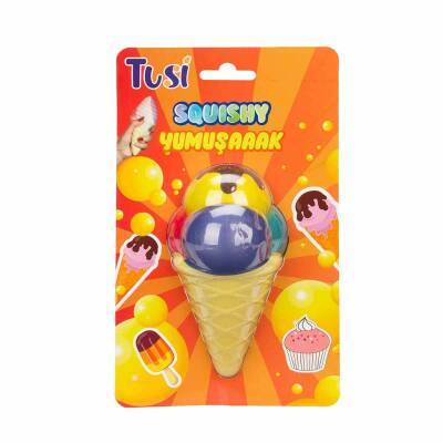 2C Oyuncak Tusi Squishy Köpük Oyuncak Top Dondurma 2C-29006 - 1