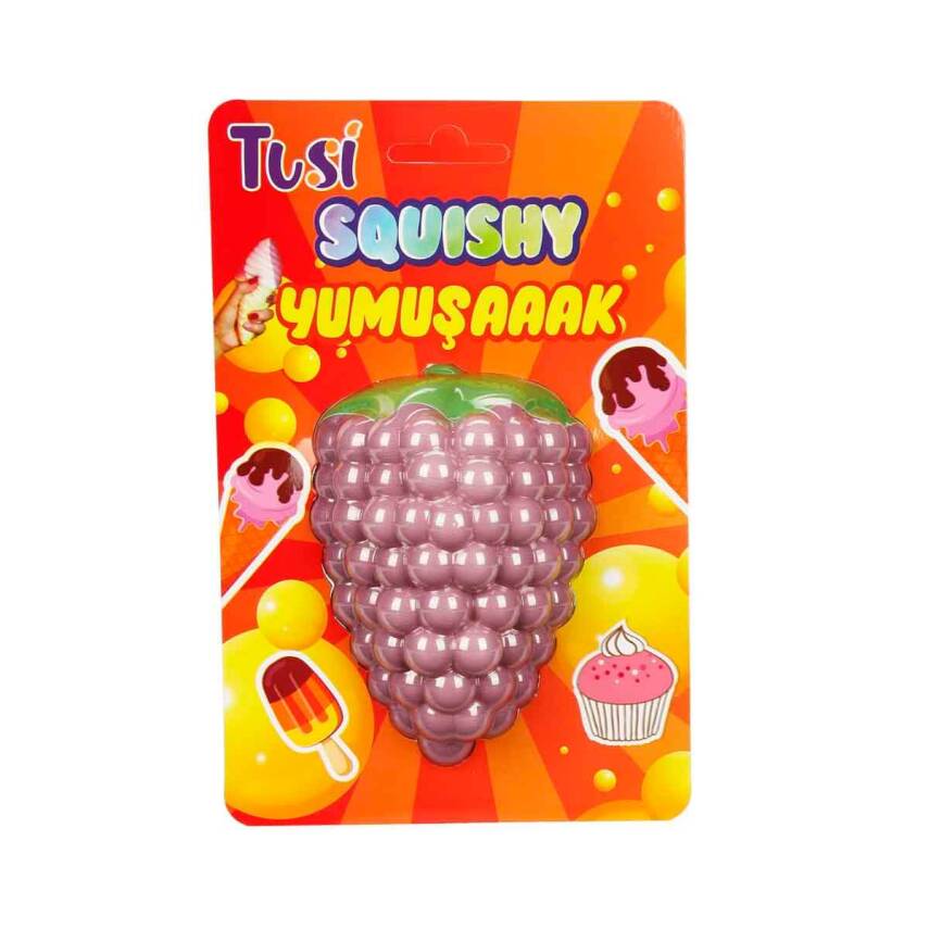 2C Oyuncak Tusi Squishy Köpük Oyuncak Üzüm 2C-29002 - 1