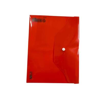 Abka A5 Çıtçıtlı Dosya-Kırmızı