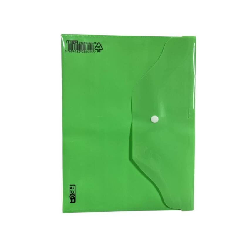 Abka A5 Çıtçıtlı Dosya-Yeşil - 1