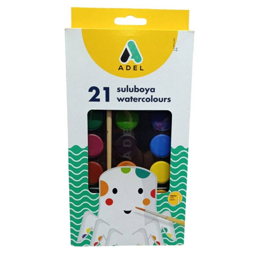 Adel 21 Renk Sulu Boya 229 0931 001 - 1