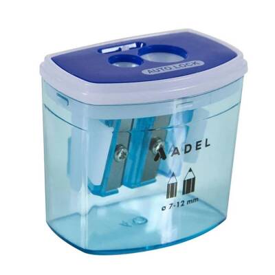 Adel Auto Lock Kalemtıraş-Mavi