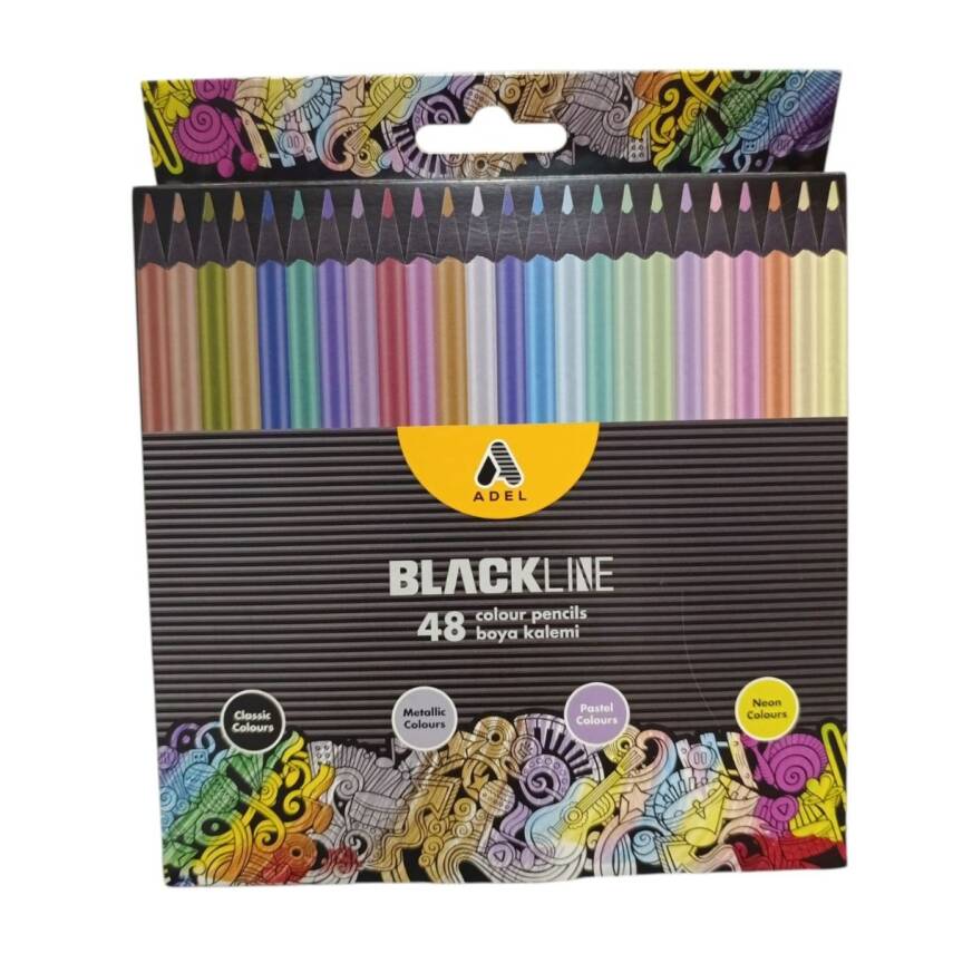 Adel Blackline Boya Kalemi Karma 48Li 2112 000 021 - 1