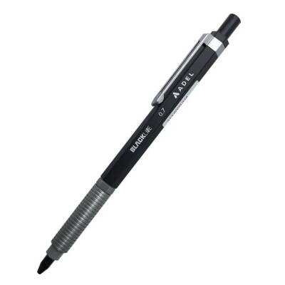 Adel Blackline Duo Versatil Kalem, 0.7 212 0000 048-Gri