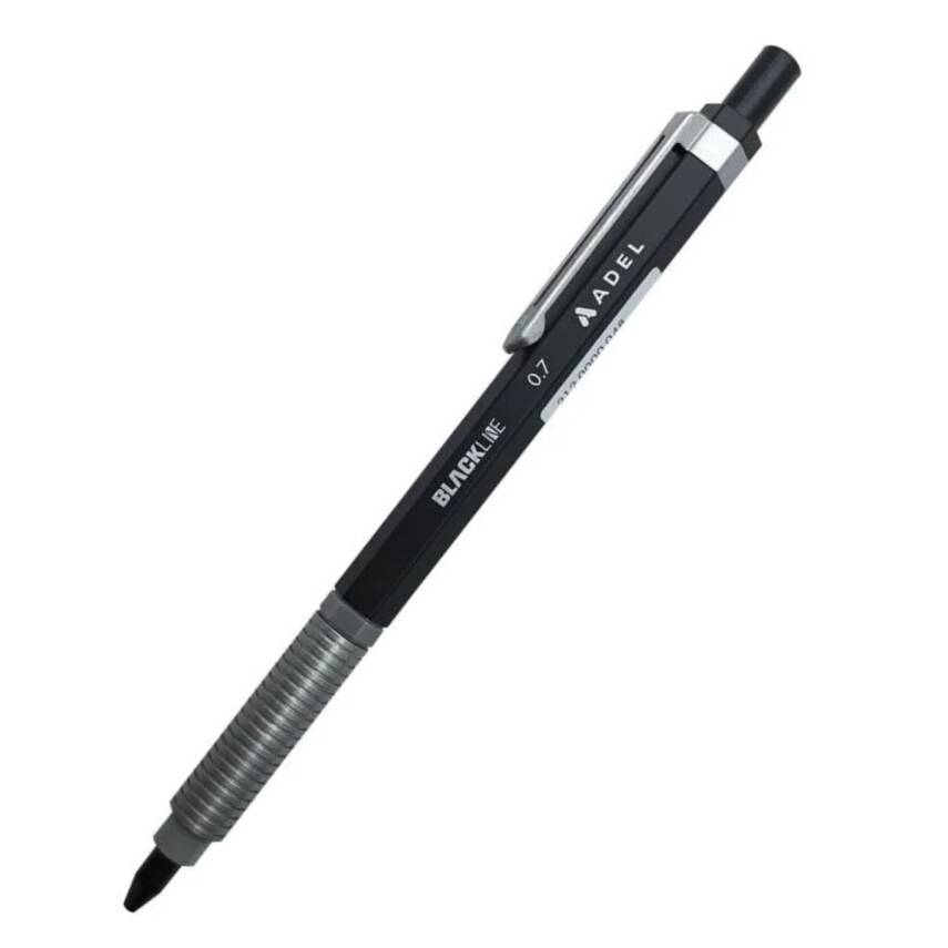 Adel Blackline Duo Versatil Kalem, 0.7 212 0000 048-Gri - 1