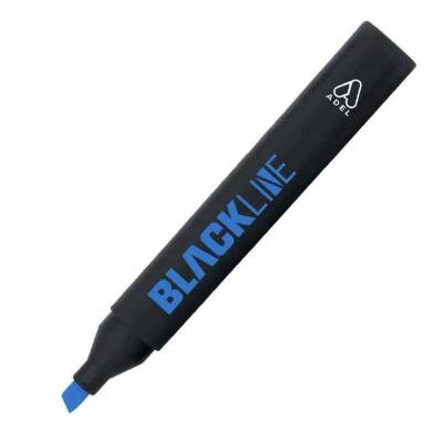 Adel Blackline Fosforlu Kalem Mavi 2201000129