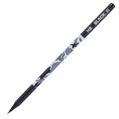 Adel Blackline Kamuflaj Kurşun Kalem HB-Gri
