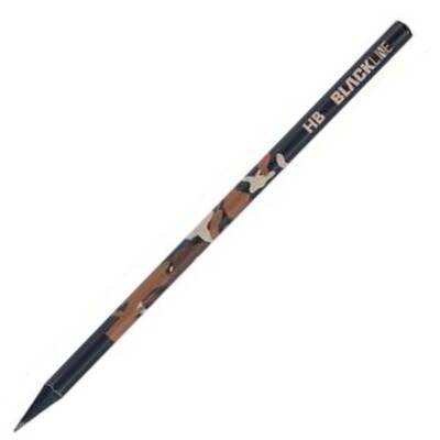 Adel Blackline Kamuflaj Kurşun Kalem HB-Kahverengi