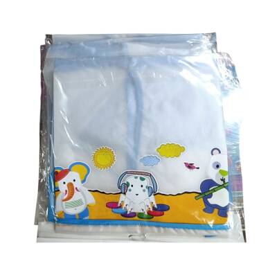 Adel Boyama Önlüğü 6-8 Yaş Ayarlanabilir Boy-Mavi Fil