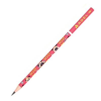 Adel Cats Dogs Kurşun Kalem 2B-Pembe