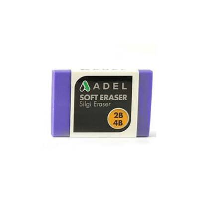 Adel Soft Eraser Silgi 2B-4B 008-Mor