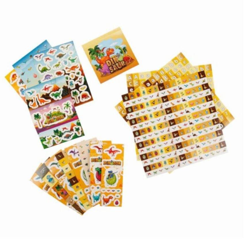 Aden Oyuncak Dinozor Sticker Seti 802 Parça Adn-3437 - 3