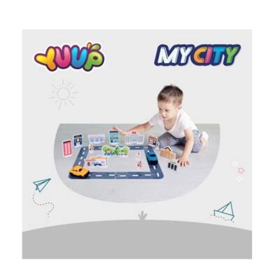 Aden Oyuncak My City Otoyol Puzzle Seti Adn-3413 - 5