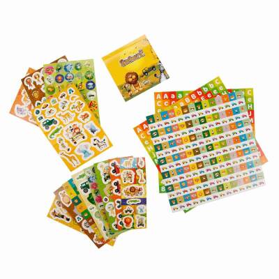 Aden Oyuncak Safari Sticker Seti 802 Parça Adn-3161 - 3
