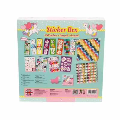 Aden Oyuncak Unicorn Sticker Seti 802 Parça Adn-3444 - 3