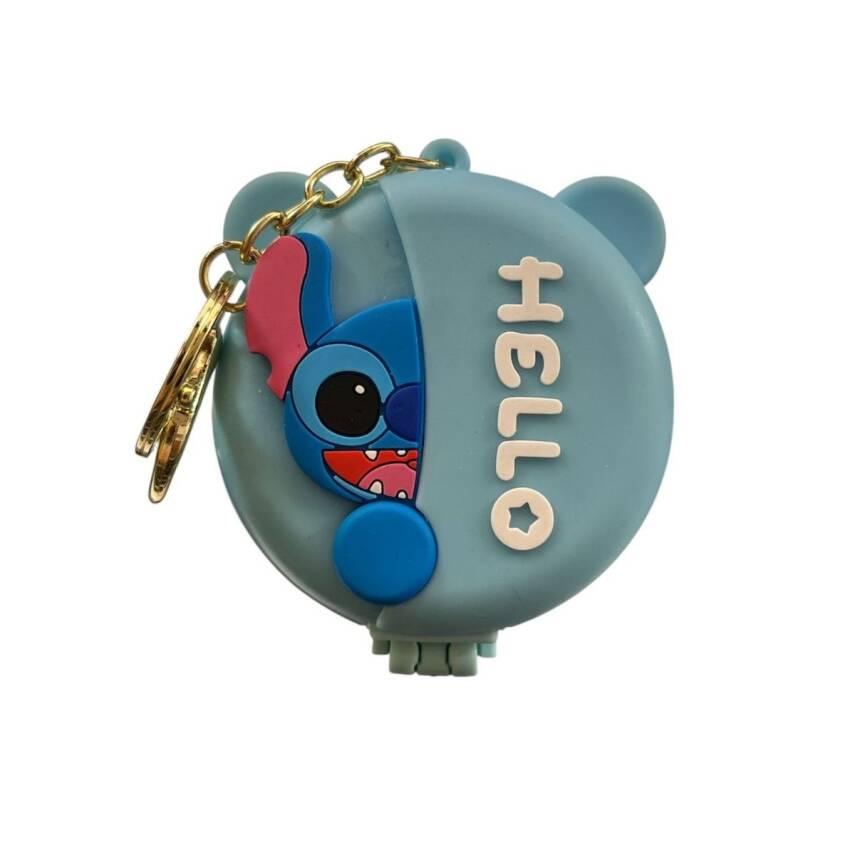 Anahtarlık Aynalı Tarak Dma-219-Mavi - 1