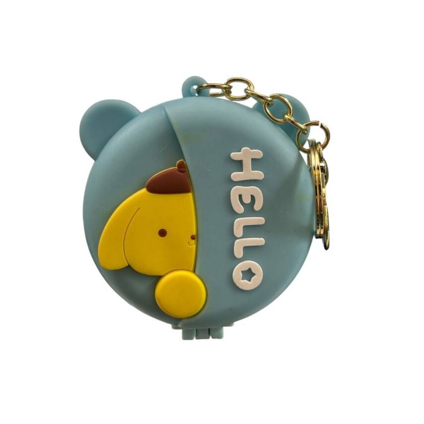 Anahtarlık Aynalı Tarak Dma-219-Sarı - 1