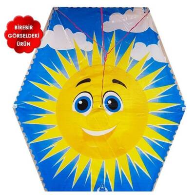 Arık Oyuncak İpli Uçurtma-Sarı Lacivert