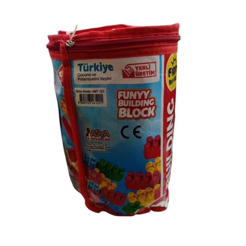 Asya Oyuncak Ant Çantalı Blok 120 Parça Ant121 - 2