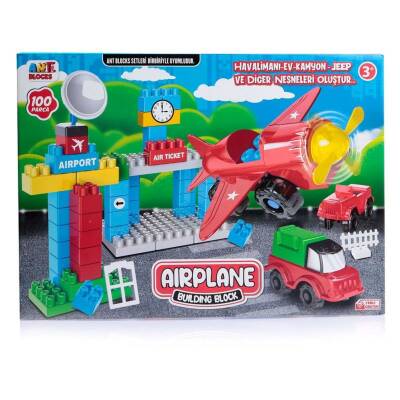 Asya Oyuncak Ant Havalimanı Blocks 100 Parça Ant 007