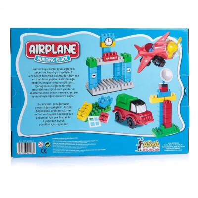 Asya Oyuncak Ant Havalimanı Blocks 100 Parça Ant 007 - 2