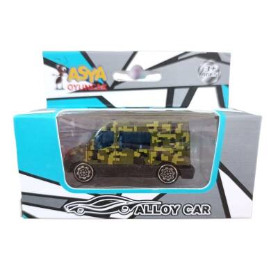 Asya Oyuncak Askeri Metal Tekli Araç 1688-3F - 2