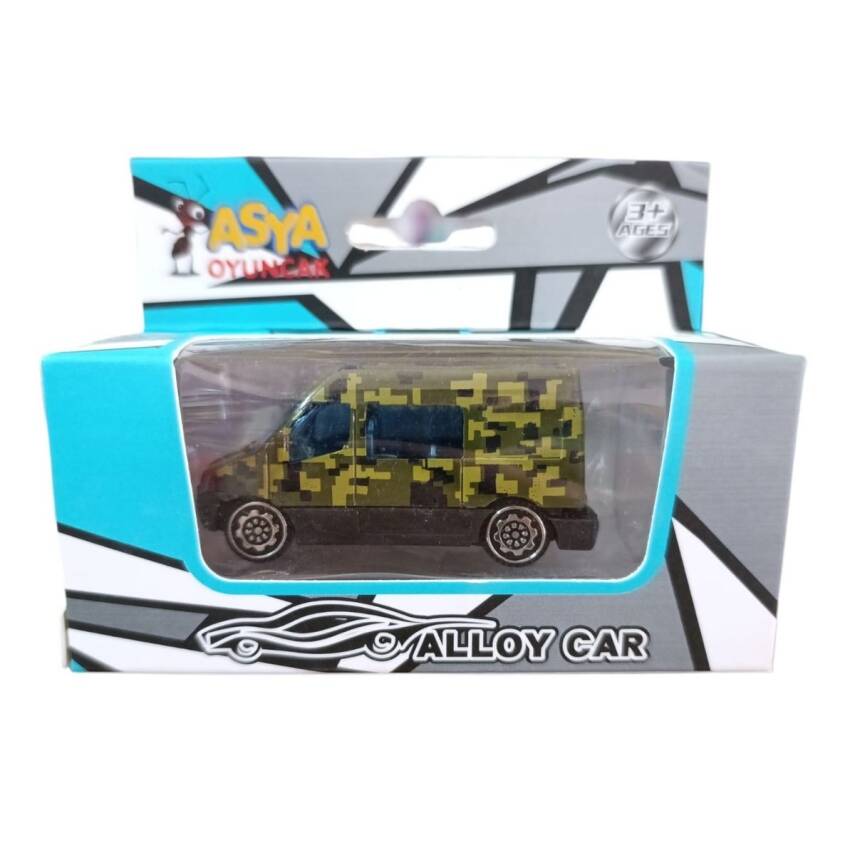 Asya Oyuncak Askeri Metal Tekli Araç 1688-3F - 2