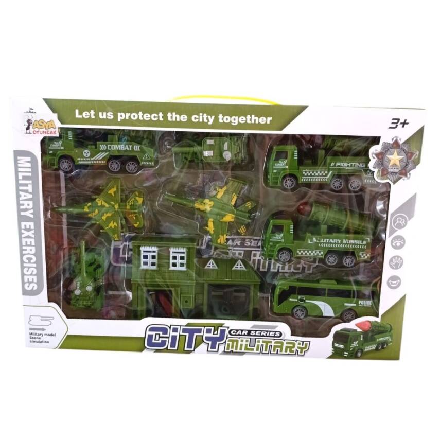 Asya Oyuncak Askeri Set 7756S-304 - 1