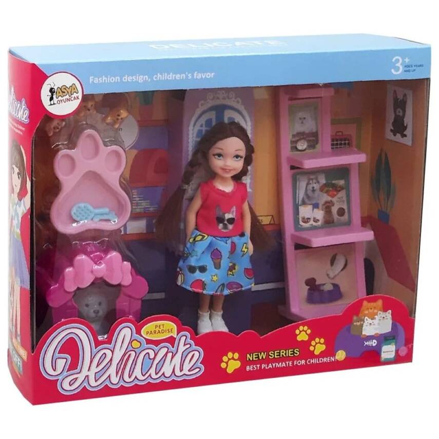 Asya Oyuncak Bebek Seti C5814-A8-14 - 1