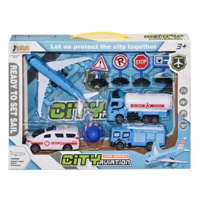 Asya Oyuncak Çek Bırak Havalimanı Seti 7756S-307Ab