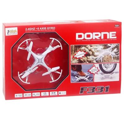 Asya Oyuncak Işıklı Drone F331-Beyaz