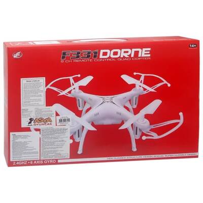 Asya Oyuncak Işıklı Drone F331-Beyaz - 2