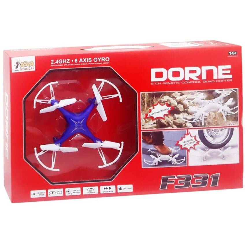 Asya Oyuncak Işıklı Drone F331-Lacivert - 1