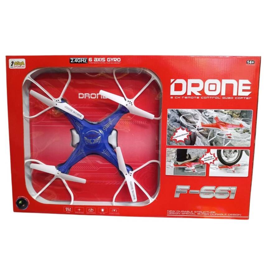 Asya Oyuncak Kameralı Dron 22571-F661-Lacivert - 1