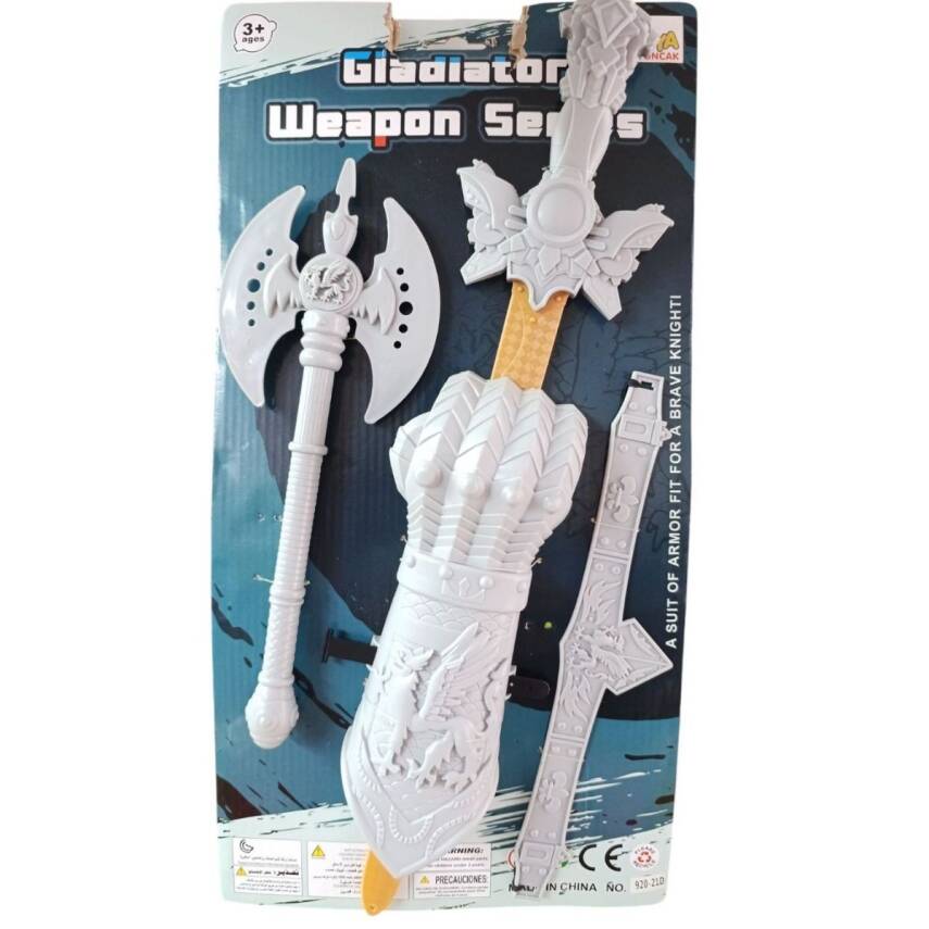 Asya Oyuncak Kartela Savaşçı Seti 1 920-21B/D - 1