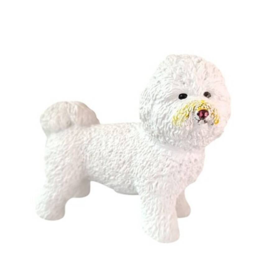 Asya Oyuncak Köpekler E014-Beyaz - 1