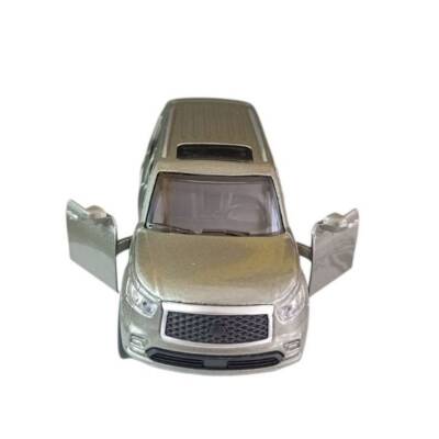 Asya Oyuncak Kt. Metal Işıklı Sesli Jeep Fy6208-12D-Gri Araba - 4