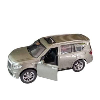 Asya Oyuncak Kt. Metal Işıklı Sesli Jeep Fy6208-12D-Gri Araba - 2