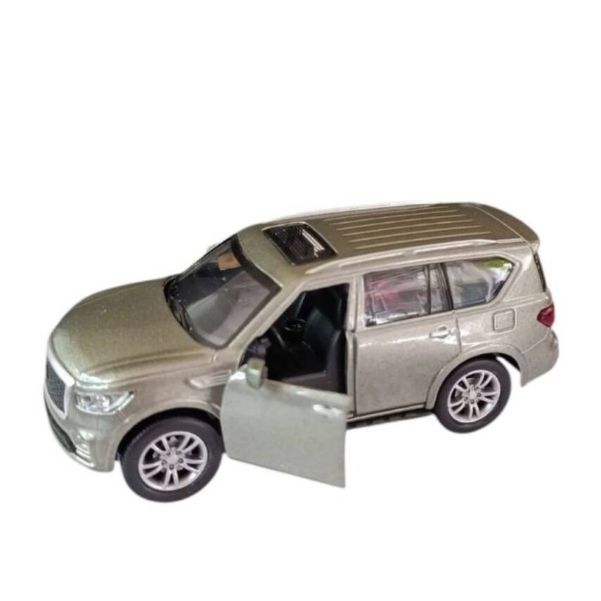 Asya Oyuncak Kt. Metal Işıklı Sesli Jeep Fy6208-12D-Gri Araba - 2