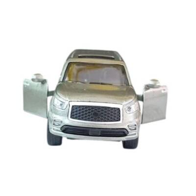 Asya Oyuncak Kt. Metal Işıklı Sesli Jeep Fy6208-12D-Gri Araba - 3