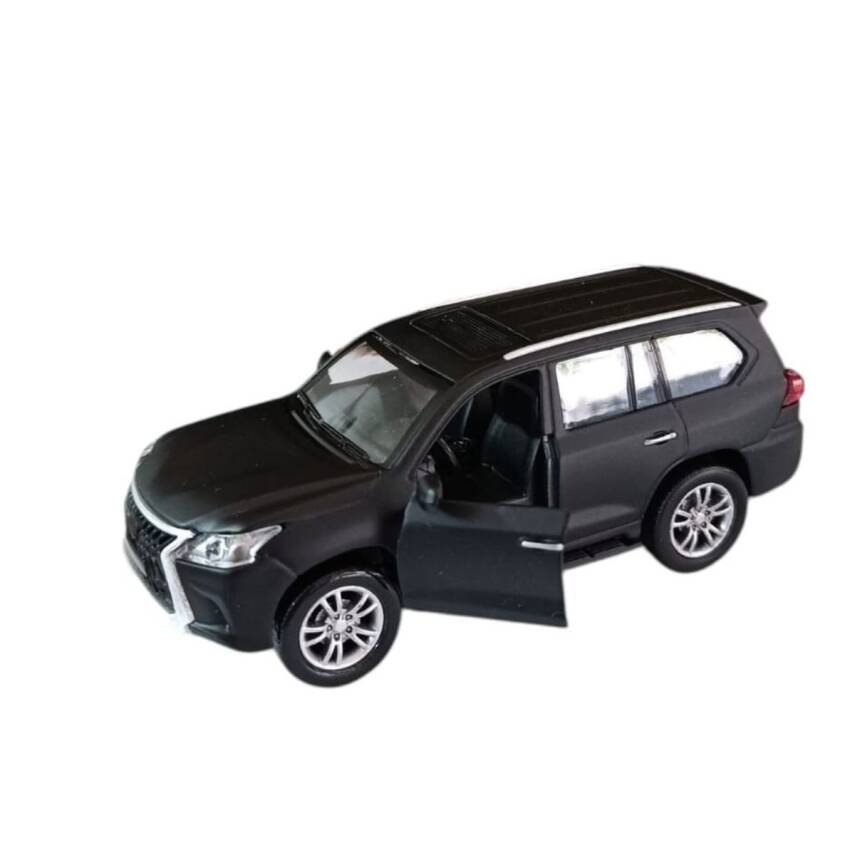 Asya Oyuncak Kt. Metal Işıklı Sesli Jeep Fy6208-12D-Siyah Araba - 2