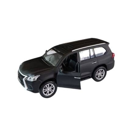 Asya Oyuncak Kt. Metal Işıklı Sesli Jeep Fy6208-12D-Siyah Araba - 2