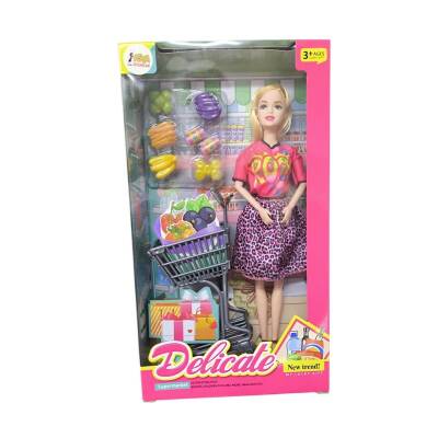 Asya Oyuncak Kutulu Aksesuarlı Oyuncak Bebek 8855-26