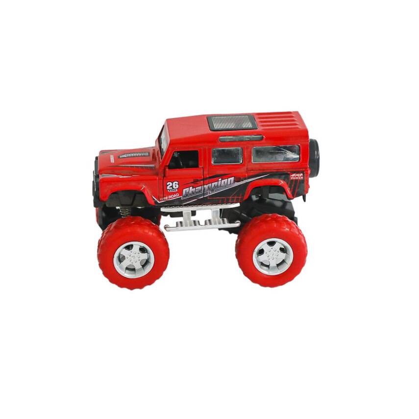 Asya Oyuncak Metal Araba Fy6018g-12d-Kırmızı - 1