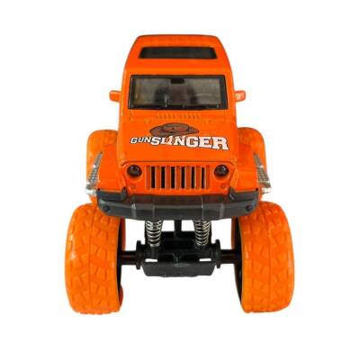 Asya Oyuncak Metal Araba Fy6018g-12d-Turuncu - 2