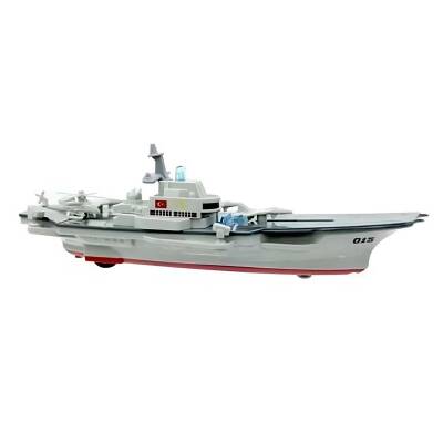 Asya Oyuncak Metal Sesli Savaş Gemisi Fy015-6d - 2