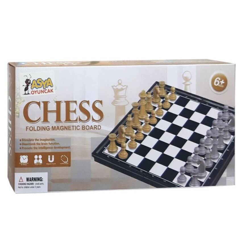 Asya Oyuncak Mıknatıslı Satranç Seti S2201A - 1