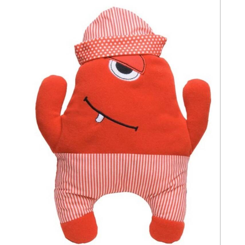 Asya Oyuncak Monster Friend Peluş Oyuncak 4100900-Kırmızı - 1