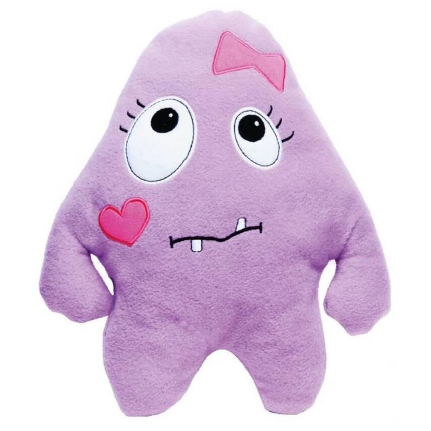 Asya Oyuncak Monster Friend Peluş Oyuncak 4100900-Mor - 1